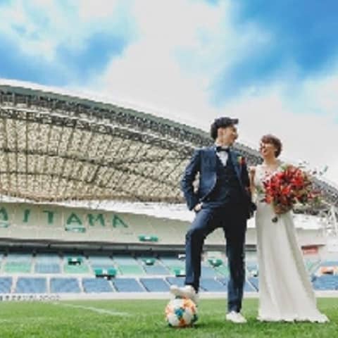【埼玉スタジアム2OO2ウエディングフォトプラン】※110,000円~
