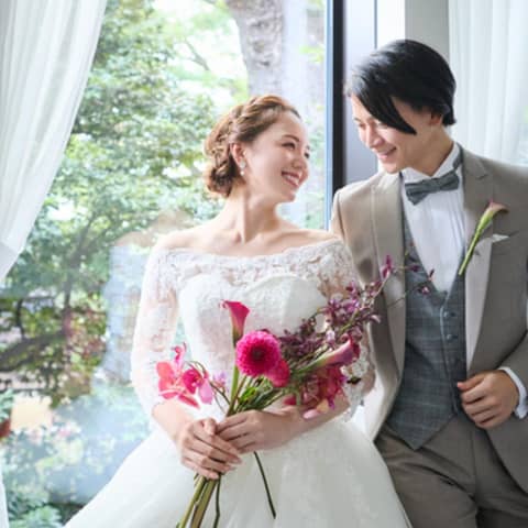 会食スタイルで⇒63万6000円!!【提携神社で挙式後の少人数プラン】