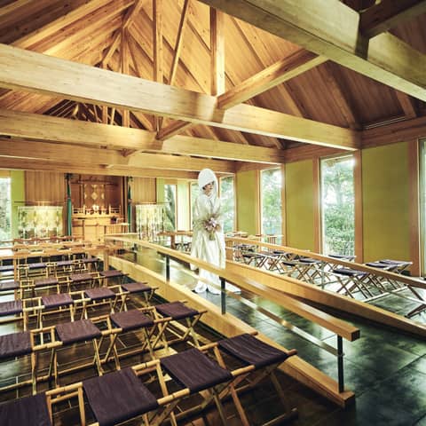 【独立型木造神殿×開業90年の伝統】和婚プラン