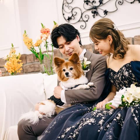 【New☆ペットウェディングプラン】一日中ペットと一緒に過ごせる結婚式
