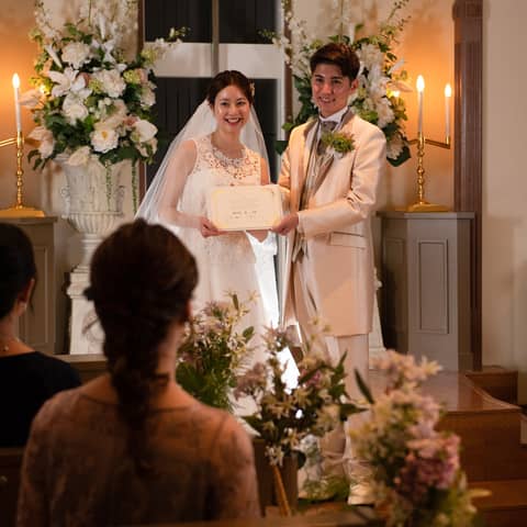 【ナイトウエディングプラン】ロマンチックでラグジュアリーに大人な結婚式