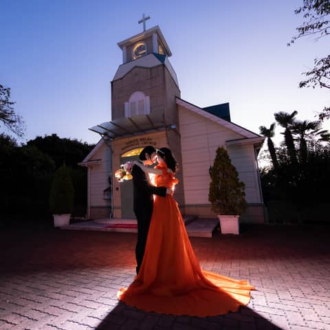 【ナイトウエディングプラン】ロマンチックでラグジュアリーに大人な結婚式