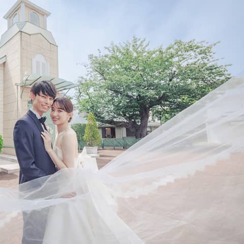 【教会を貸切り|フォトウェディングプラン】お二人の特別な日を写真に♪