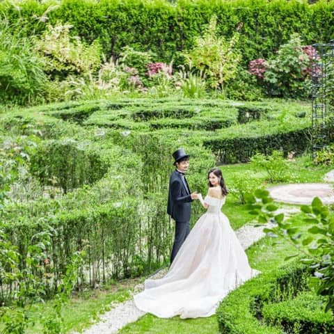 お城と庭園を巡る♪贅沢ロケーションフォト【Memorial Plan】