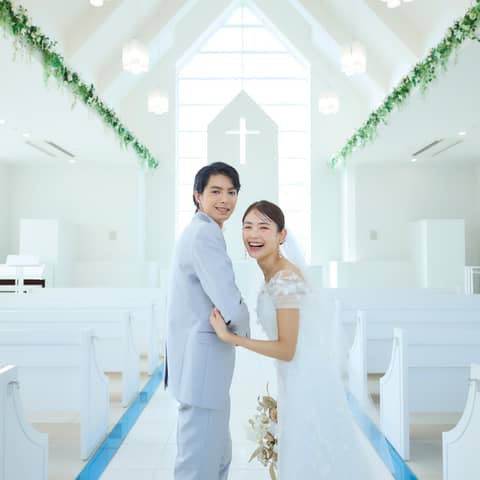 【挙式のみプラン|45万円~】最短1カ月で叶える、誓いの一日。