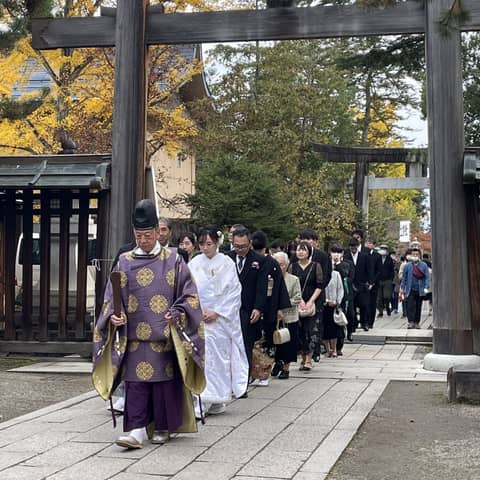 【和婚50名様】上杉神社挙式×ご披露宴