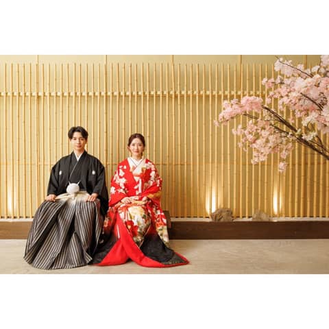 【フォトウェディング】和装1着&洋装1着 データ60カット付プラン