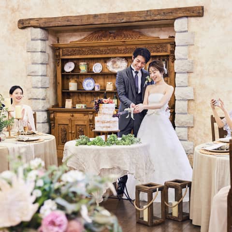 【2026年2月28日まで実施】挙式×披露宴 50名204万