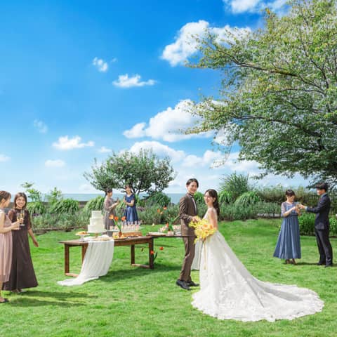 【最大100万円ご優待】ドレス特典付き◇7年6~8月*夏婚プラン