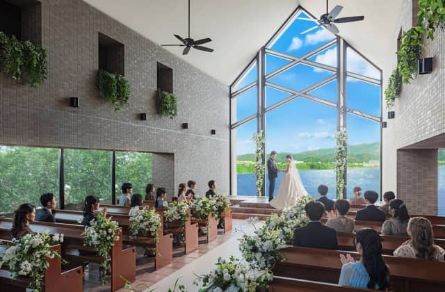 【ブライダル公式】北ビワコホテル グラツィエ/滋賀県 長浜駅から7分の結婚式場 25年リニューアル