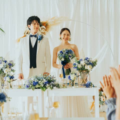 【1泊ご宿泊特典付き!】セレモニー&レセプションプラン(30名)