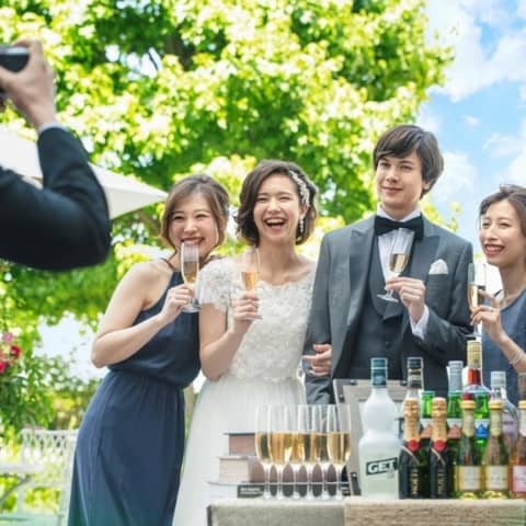 【公式】ホテルプラザ神戸 結婚式|空と海のガーデンウェディング