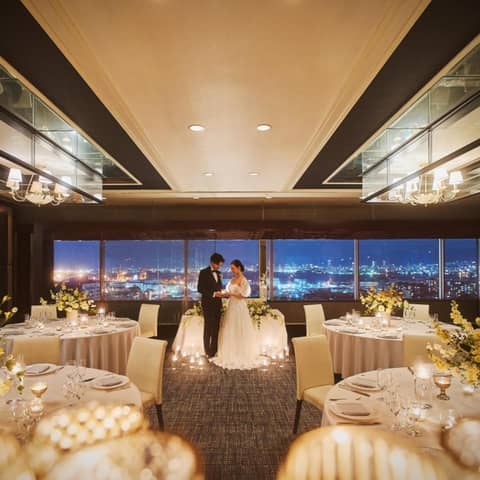 【公式】ホテルプラザ神戸 結婚式|空と海のガーデンウェディング