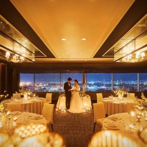 【公式】ホテルプラザ神戸 結婚式|空と海のガーデンウェディング