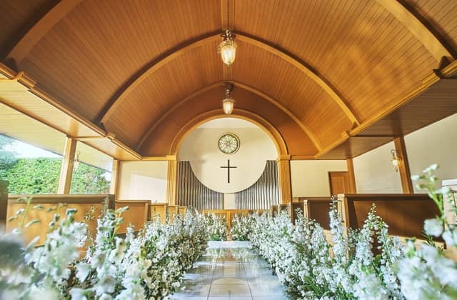 【公式】ホテルプラザ神戸 結婚式|空と海のガーデンウェディング