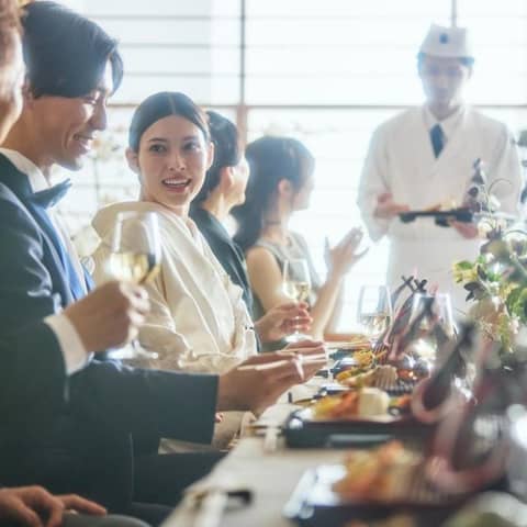 【自宅婚】のような伝統を感じる和室ウェディングプラン◆10名68万円