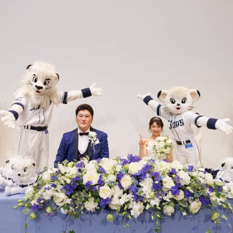 HAPPY BLUE LIONS WEDDING PLAN