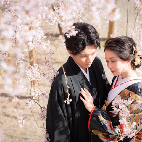 【和装1点】大國魂神社境内ロケ フォト プラン