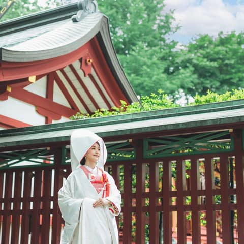 【和装1点】大國魂神社境内ロケ フォト プラン