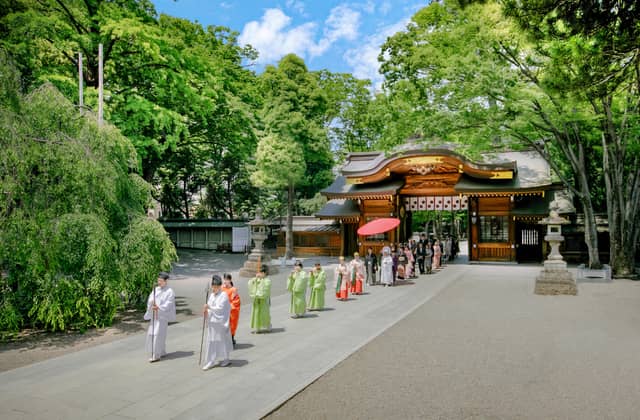 大國魂神社 結婚式