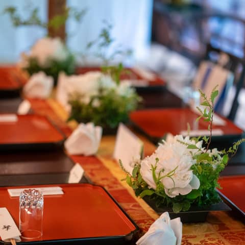 10名様以上 八勝館Wedding ”御幸の間”お食事会プラン