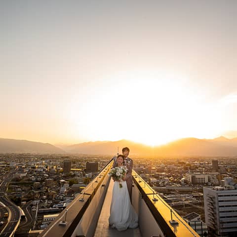 大人気!【絶景のフォトウエディングプラン】打合せは1回でOK♪