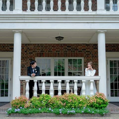 【フォトウエディングプラン】ヨーロピアンな世界観で記念撮影