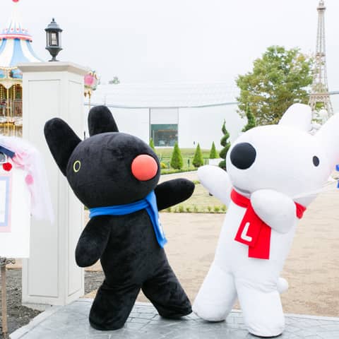 リサとガスパールと夢を叶える!可愛いがいっぱい♡タウンウェディング