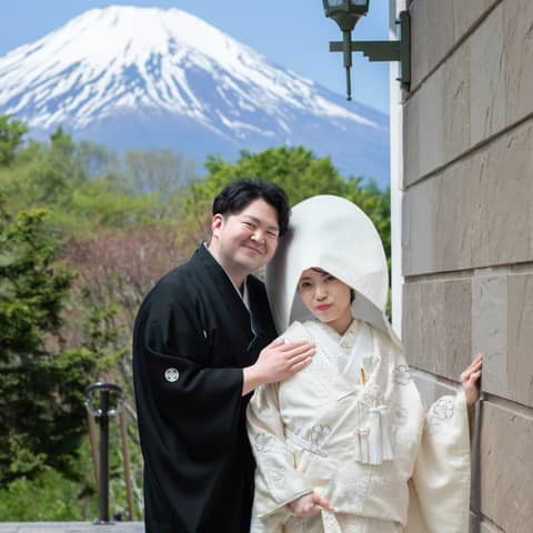 【フォトウエディング】富士山×和装&洋装プラン