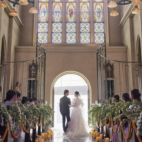 ノートルダム宇部 | あこがれの大聖堂で、永遠の愛を誓う