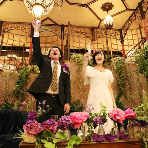 【32万円特典】フルコースでおもてなし★会費制1.5次会ウェディング