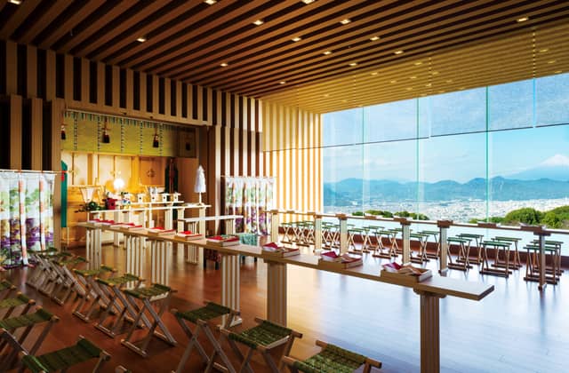 静岡市で富士山の見える結婚式場なら日本平ホテルウエディング