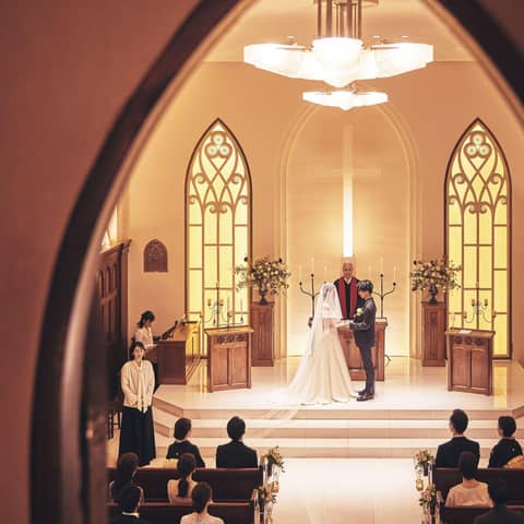 通年【挙式のみ】22万優待◆2名~OK!専任牧師が贈る感動挙式