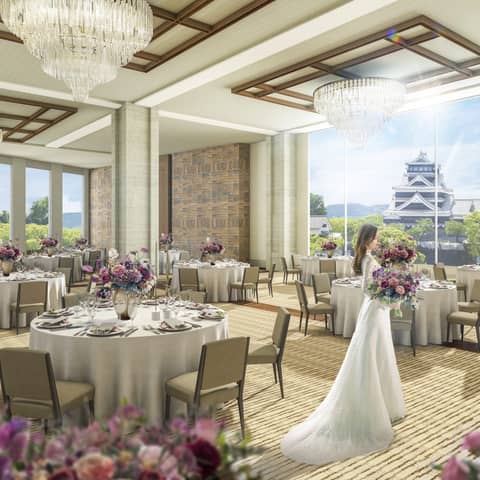 【ブライダル公式】熊本ホテルキャッスル -熊本の結婚式場- /2025年リニューアルOPEN