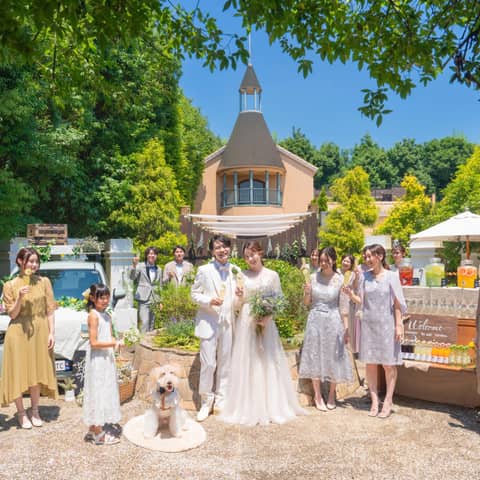 26年5・6・7月結婚式60名204万【120万お得】森のリゾート貸切