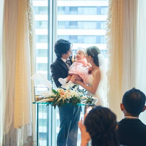 【27万円特典付き】\お子様と一緒に叶えるWD/パパママキッズ婚