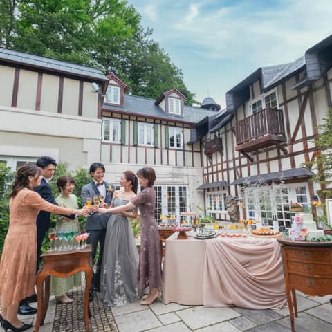 【2027年4月~8月】ガーデン&ペット婚が人気◇春夏婚プラン◇