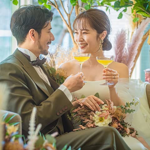 \期間延長♪/【衝撃価格】フォトW<新郎1点・新婦1点>44,000円