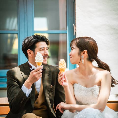 \期間延長♪/【衝撃価格】フォトW<新郎1点・新婦1点>44,000円