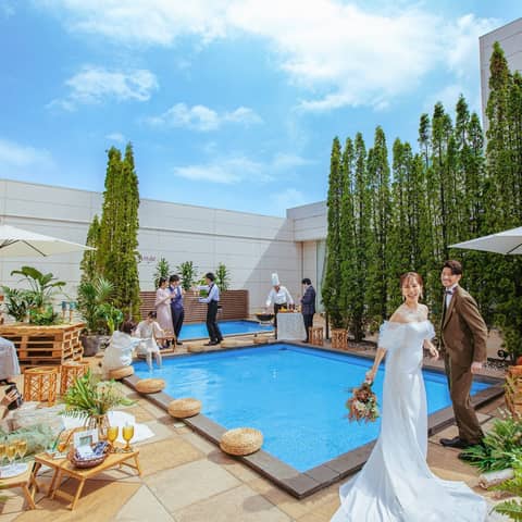 【通年】パーティ&前撮りプラン<新郎1点・新婦2点付き>|負担33万円