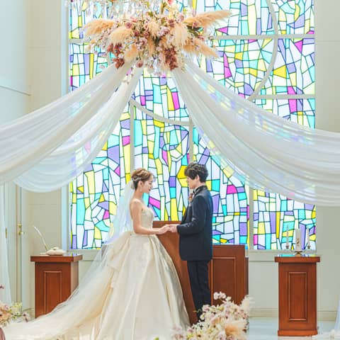 【2人だから叶う特別な挙式】貸切チャペルで過ごす特別な時間♪