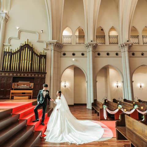 Osaka St.Bath Church(大阪セントバース教会)|大阪 -心斎橋- にある結婚式場