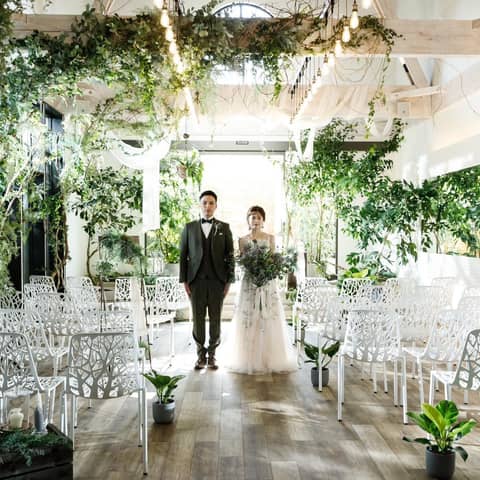 【2部制ウェディング】家族婚+1.5次会 60名 ¥2,366,610