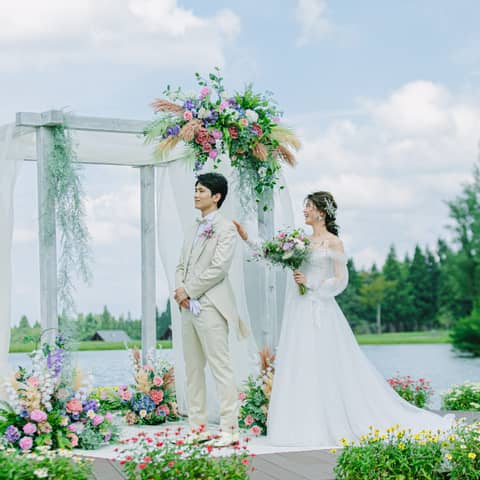 <2026年7・8月ご検討のおふたり>緑鮮やかな夏ウエディング