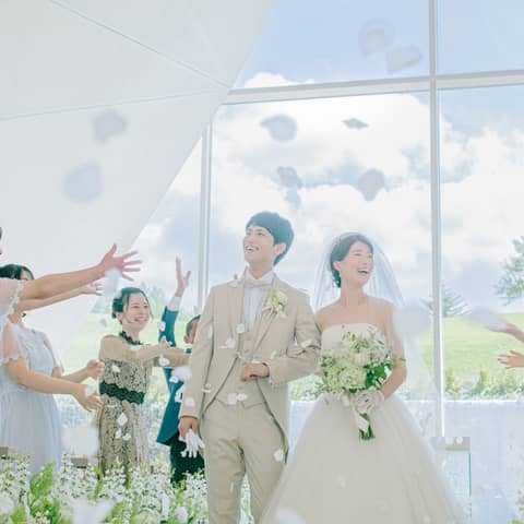 <2026年7・8月ご検討のおふたり>緑鮮やかな夏ウエディング