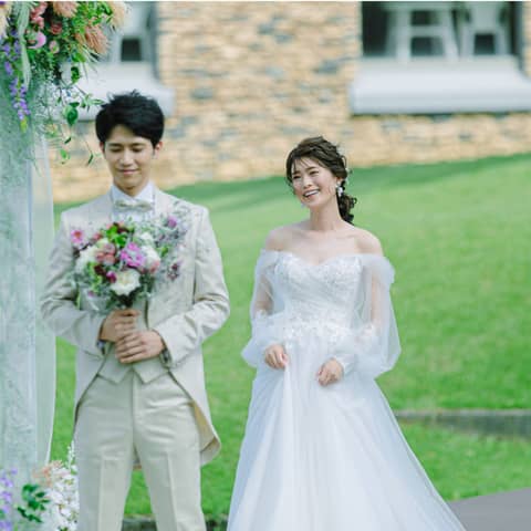 <2026年7・8月ご検討のおふたり>緑鮮やかな夏ウエディング
