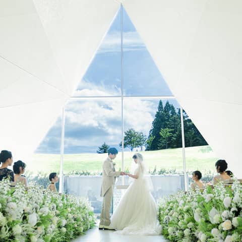 <挙式&お食事会>お食事会はリラックス私服で!