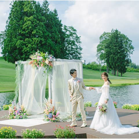 <2026年4月~6月ご検討のおふたり>心地よい風通る春ウエディング