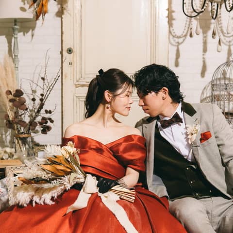 【フォト*30カット】嬉しい衣裳4着込み*フォトウエディングプラン