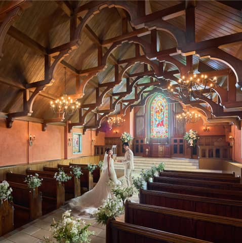 【2名から貸切!】プライベートウェディングプラン☆挙式+会食 2名様